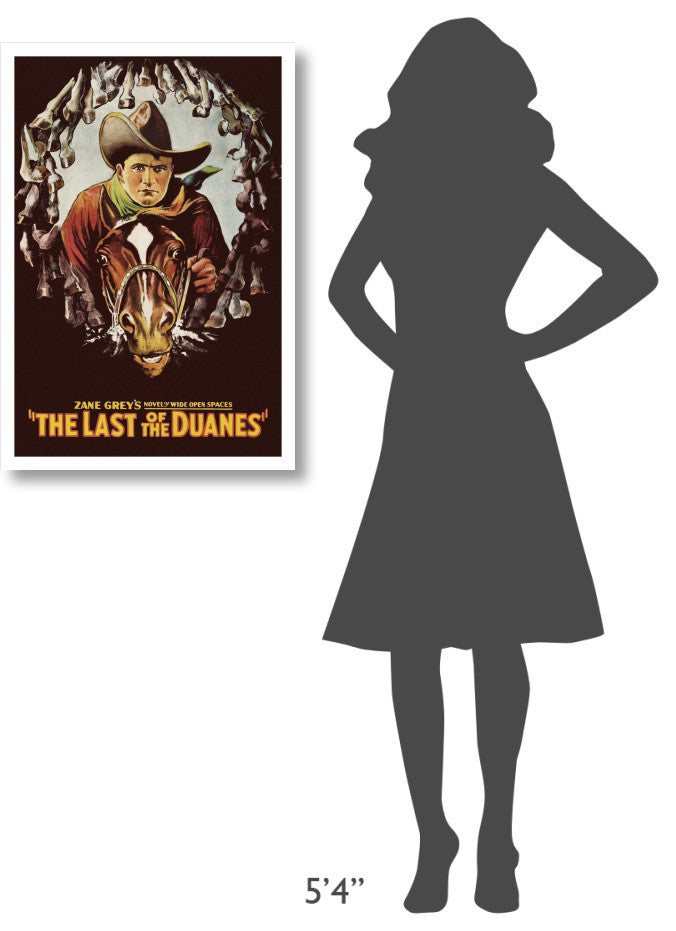 "Vintage Westerns: Last of the Duanes" Digital Paper Print, 22"x32"