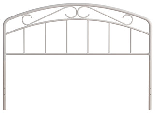 Hillsdale Jolie Metal Full/Queen Headboard With Arched Scroll Design