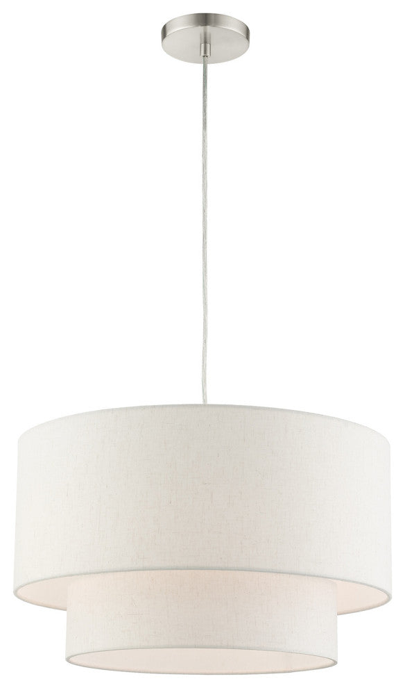 Brushed Nickel Casual, Transitional, Versatile, Minimal Pendant