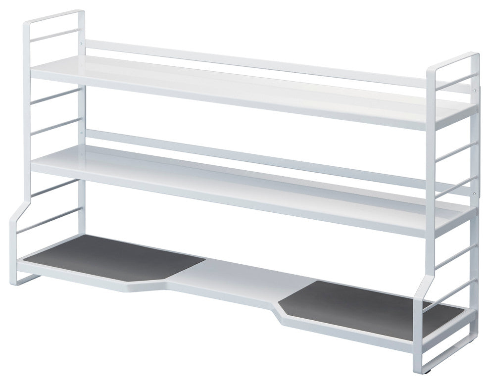 Tower Countertop 3-Shelf Rack, White