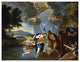 "The Baptism of Christ" Paper Print by Circle of Francesco Albani, 18"x14"