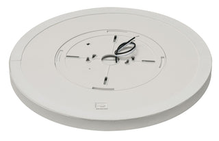 Edge Round LED Flush Mount, White, 12