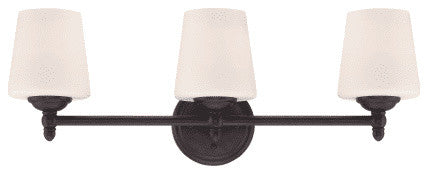 Darcy 3-Light Bath Bar, Oil Rubbed Bronze