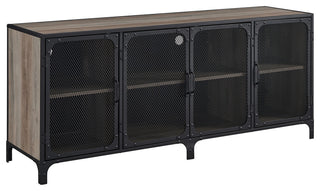 Sona 60" Industrial TV Stand - Grey Wash