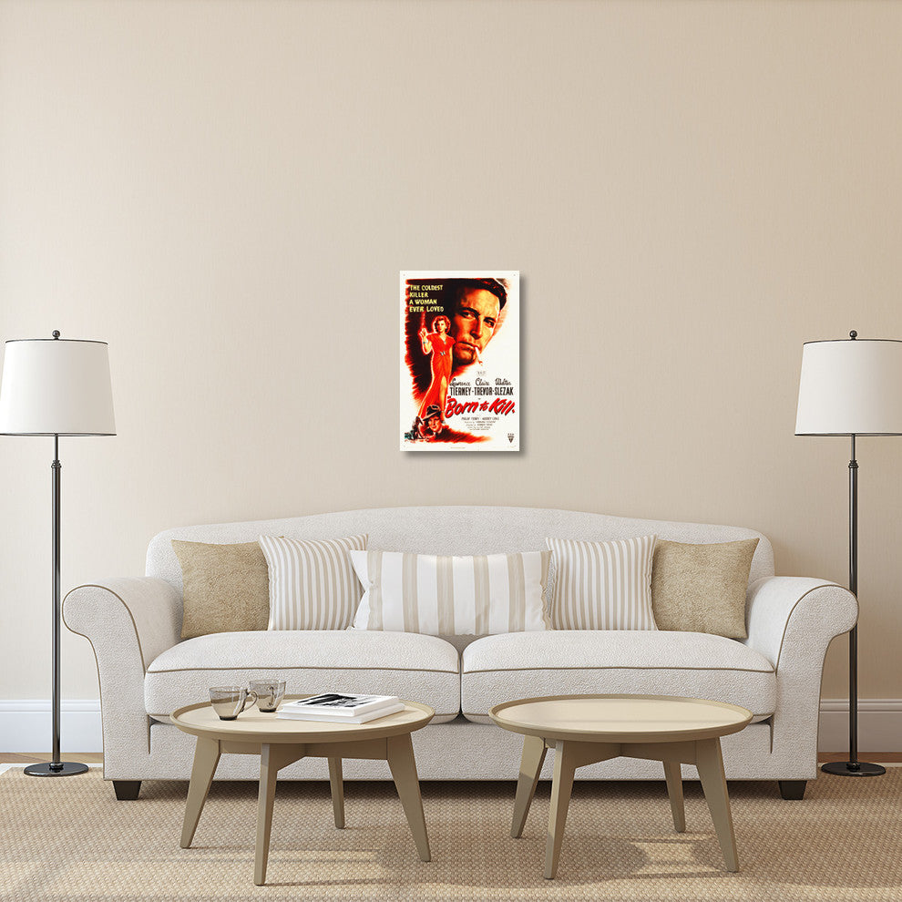 "Born To Kill" Stretched Canvas Giclee by Hollywood Photo Archive, 20x30"