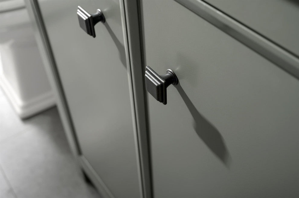 30" Single Sink Vanity Cabinet, Pewter Green