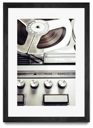 "Record" Matted and Framed, 52"x36"