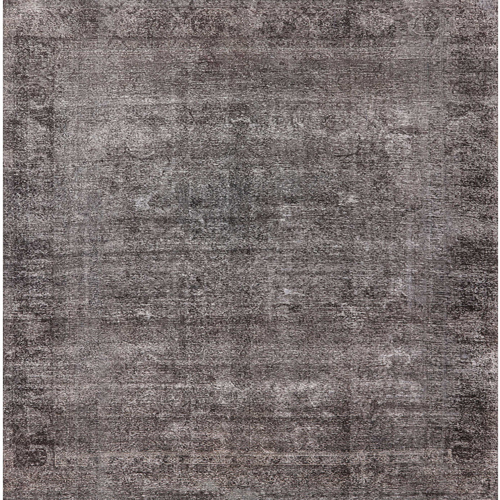 Ahgly Company Indoor Square Mid-Century Modern Area Rugs, 4' Square