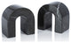 Martil 2-Piece Set Marble Bookends, Black Marquina