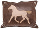 Lucky Horse Western Throw Pillow, 16"x20"