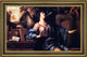 Laurent De La Hire Astronomy Framed Premium Canvas Print, 16"x24"