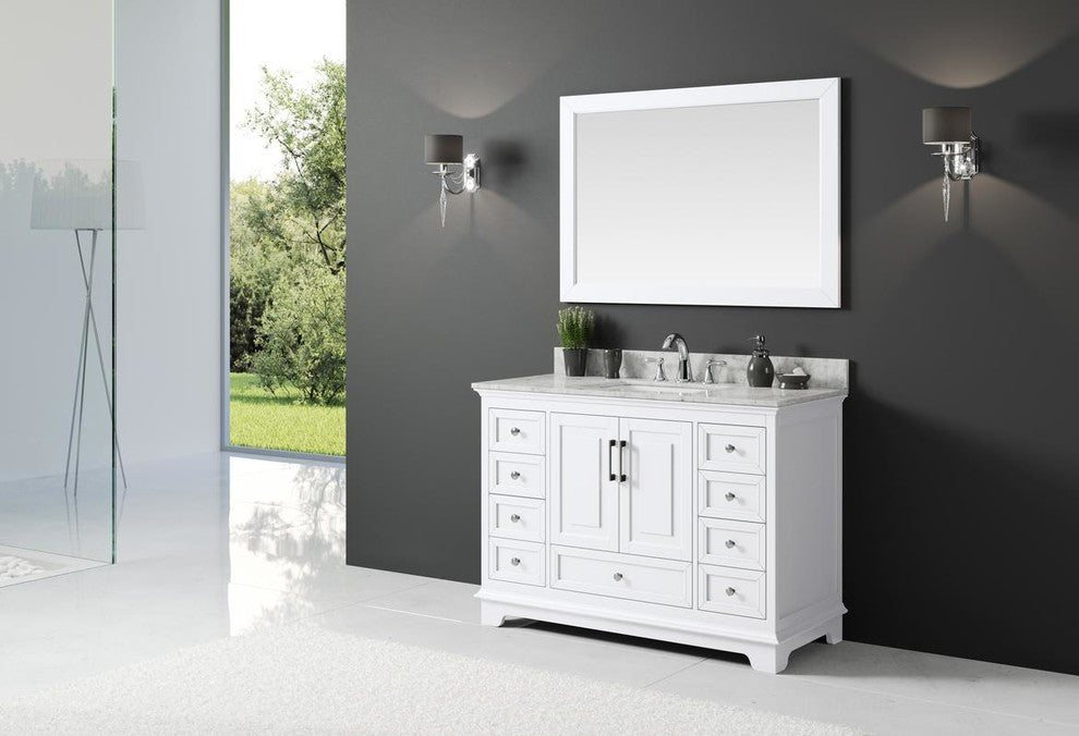 48" Single Sink Bathroom Vanity Base