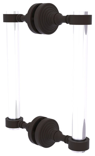 Pacific Grove 8" Back to Back Shower Door Pull, Oil Rubbed Bronze