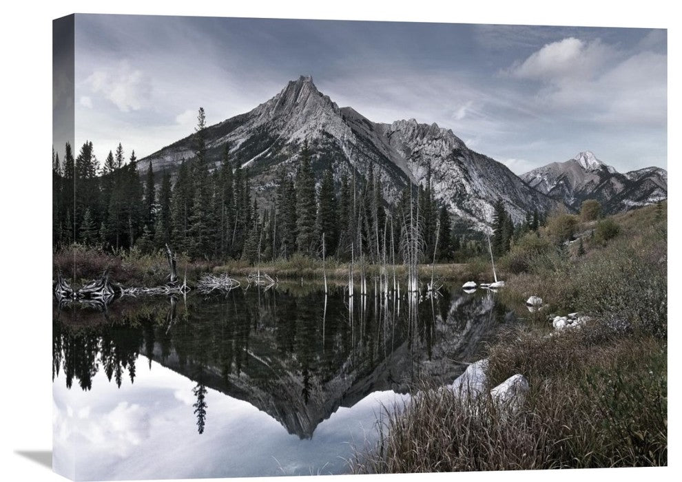 "Mount Lorette, Alberta, Canada" Canvas Giclee by Tim Fitzharris, 24"x18"