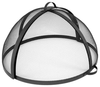 Sunnydaze Easy Access Fire Pit Spark Screen Lid Protector, 32" Diameter