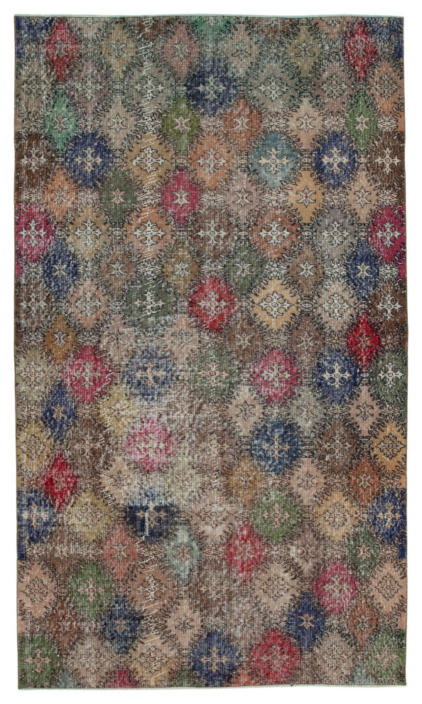 Rug N Carpet - Hand-knotted Anatolian 4' 11'' x 8' 6'' Rustic Area Rug