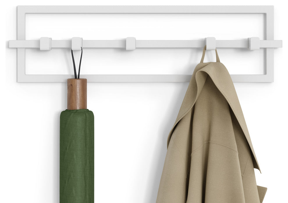 Umbra Cubiko 5 Hook, White