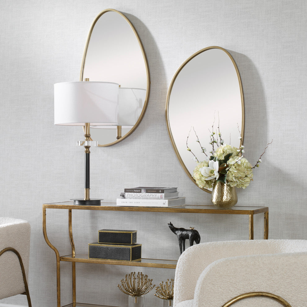 Uttermost 09812 Boomerang Gold Mirror