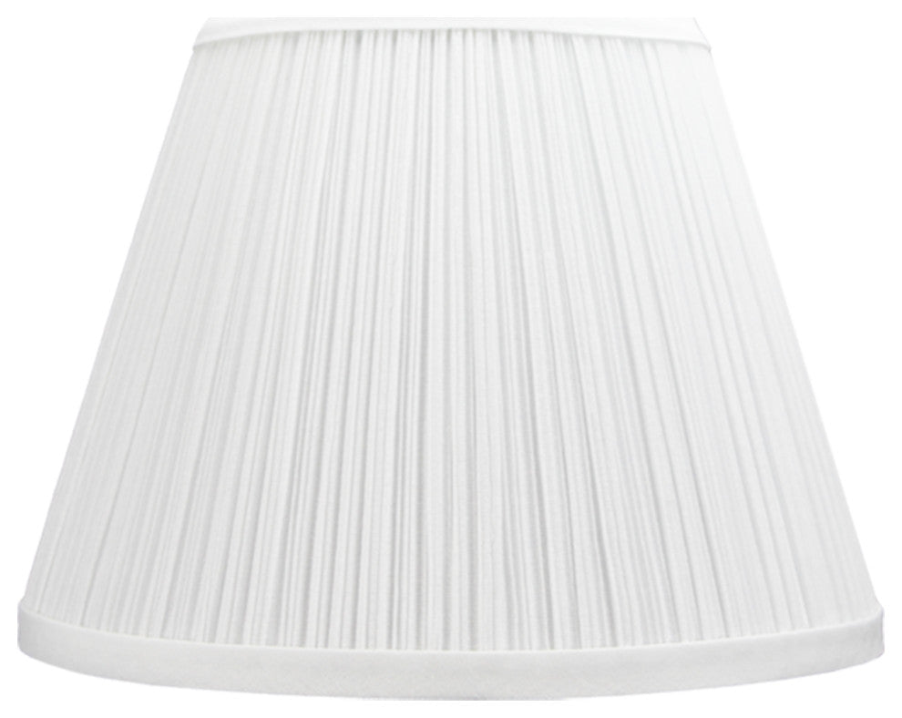Fenchel Shades 6"x10"x8" Spider Attachment Empire Lamp Shade, Pleated Mushroom W