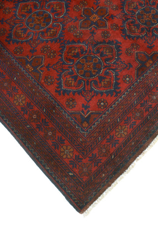 Khal Mohammadi Muzaffer Red/Navy Rug, 4'9x6'7
