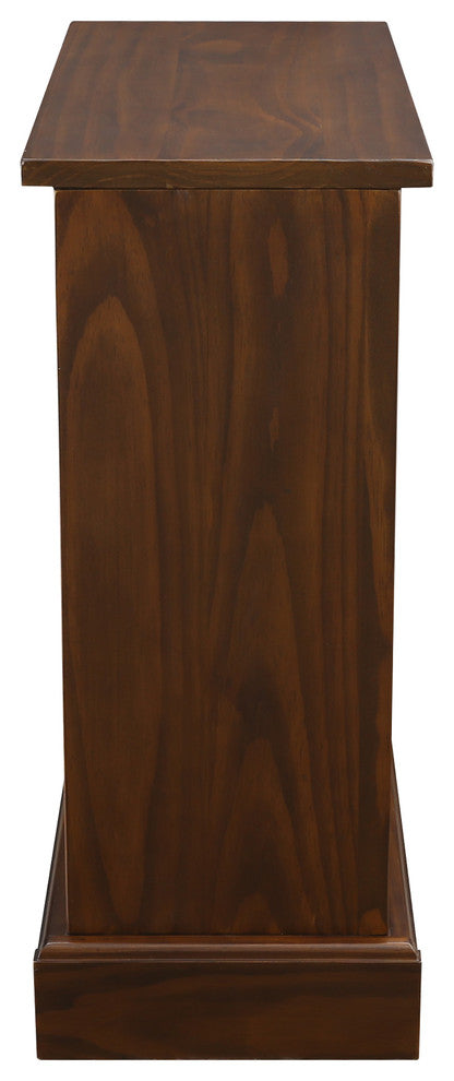 Monroe C-Table with Concealed Drawer, Concealment Furniture