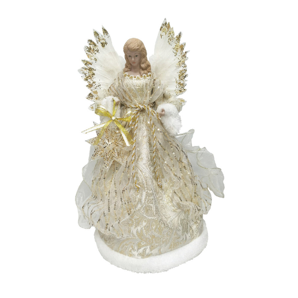 16" Golden Angel Tree Topper