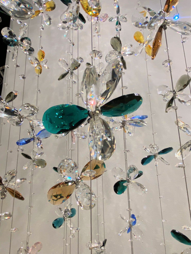 Wings of Color Chandelier