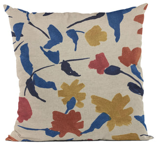 Plutus Multi-Color Creative Print Graphic Print Luxury Throw Pillow, 24"x24"