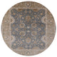 Ahgly Company Indoor Round Mid-Century Modern Area Rugs, 6' Round