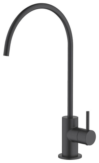 Circular Water Filtration Faucet, Matte Black