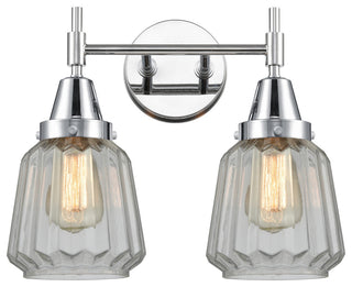INNOVATIONS LIGHTING 447-2W-PC-G142-LED Caden 2 Light 17 inch Bath Vanity Light