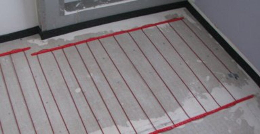 Edge Strip 6 Piece Kit Self Leveling Underlayment Aid Guide Floor Heating Stick