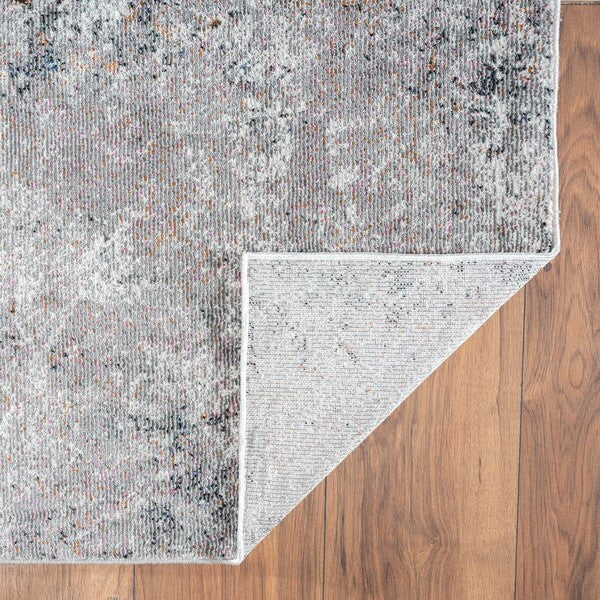 5??x 8??Light Gray Modern Abstract Area Rug