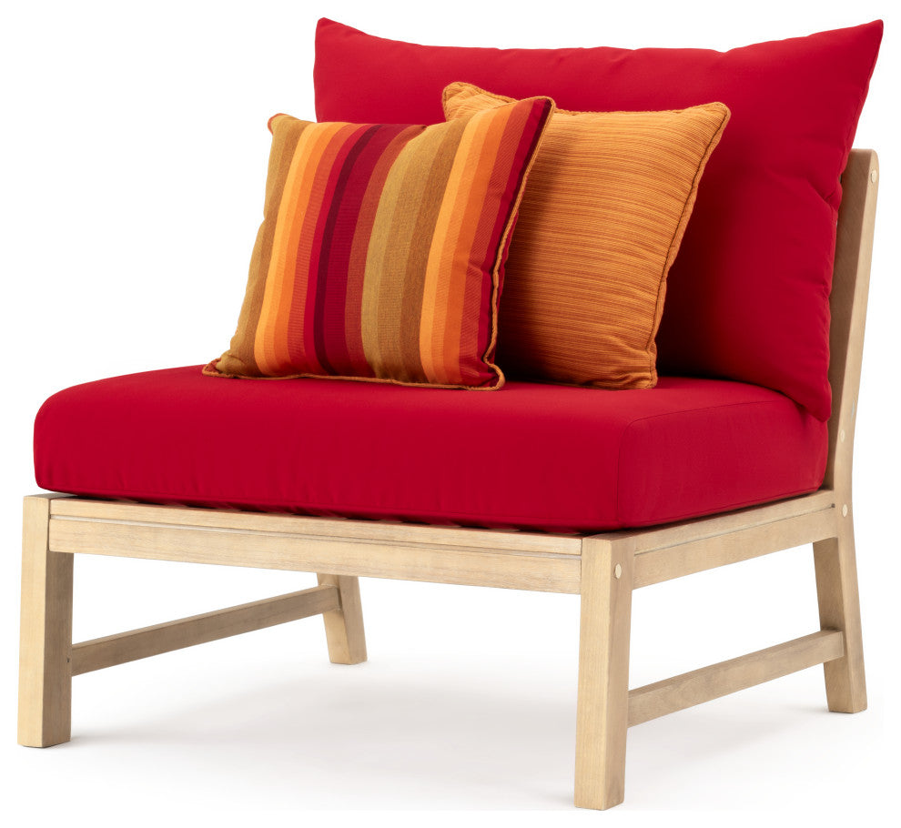 Kooper 9 Piece Outdoor Patio Piece Seating Set, Sunset