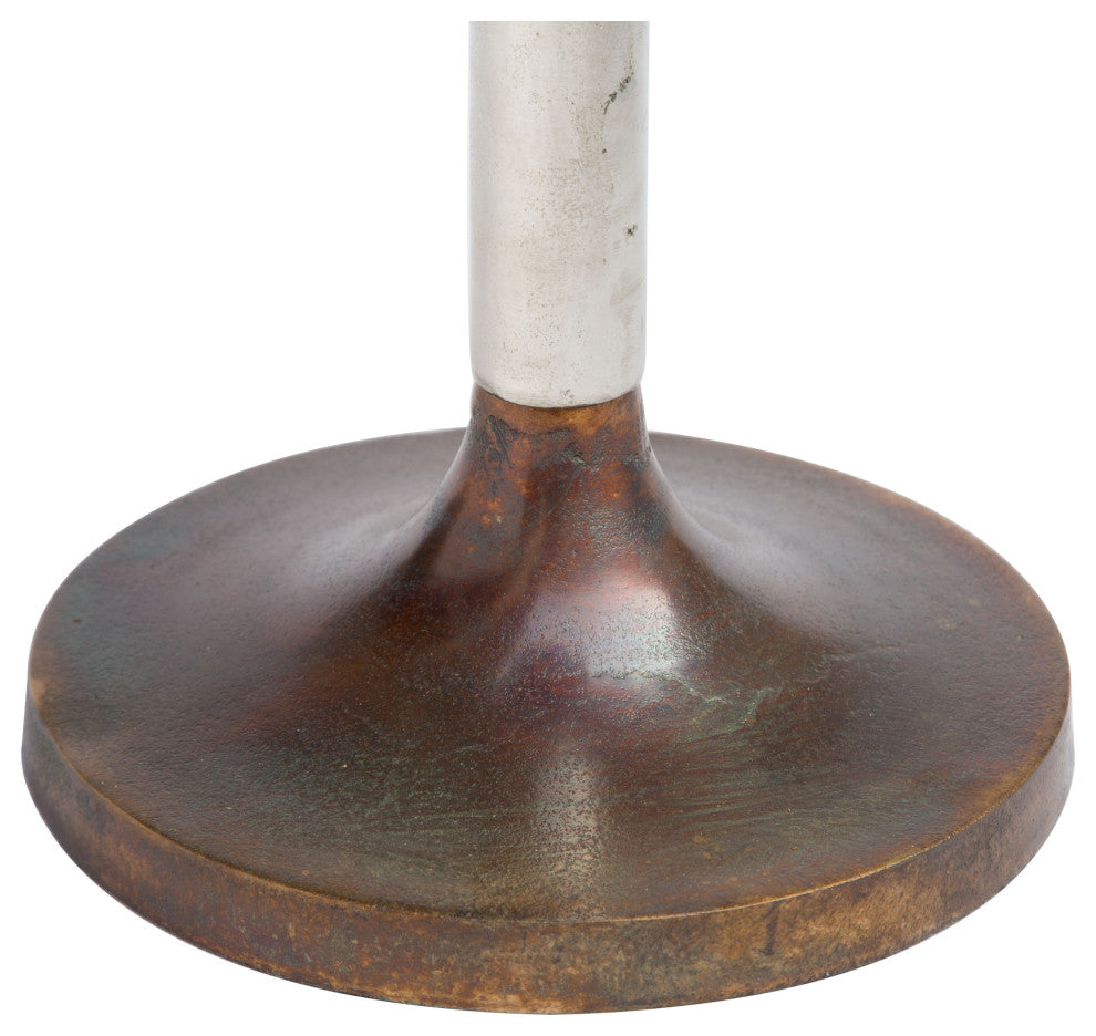 Dundee Accent Table Antique Brass