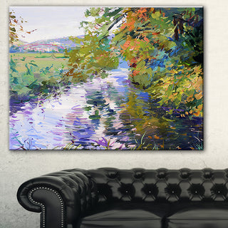 "Fall in Amazing Colors" Canvas Print
