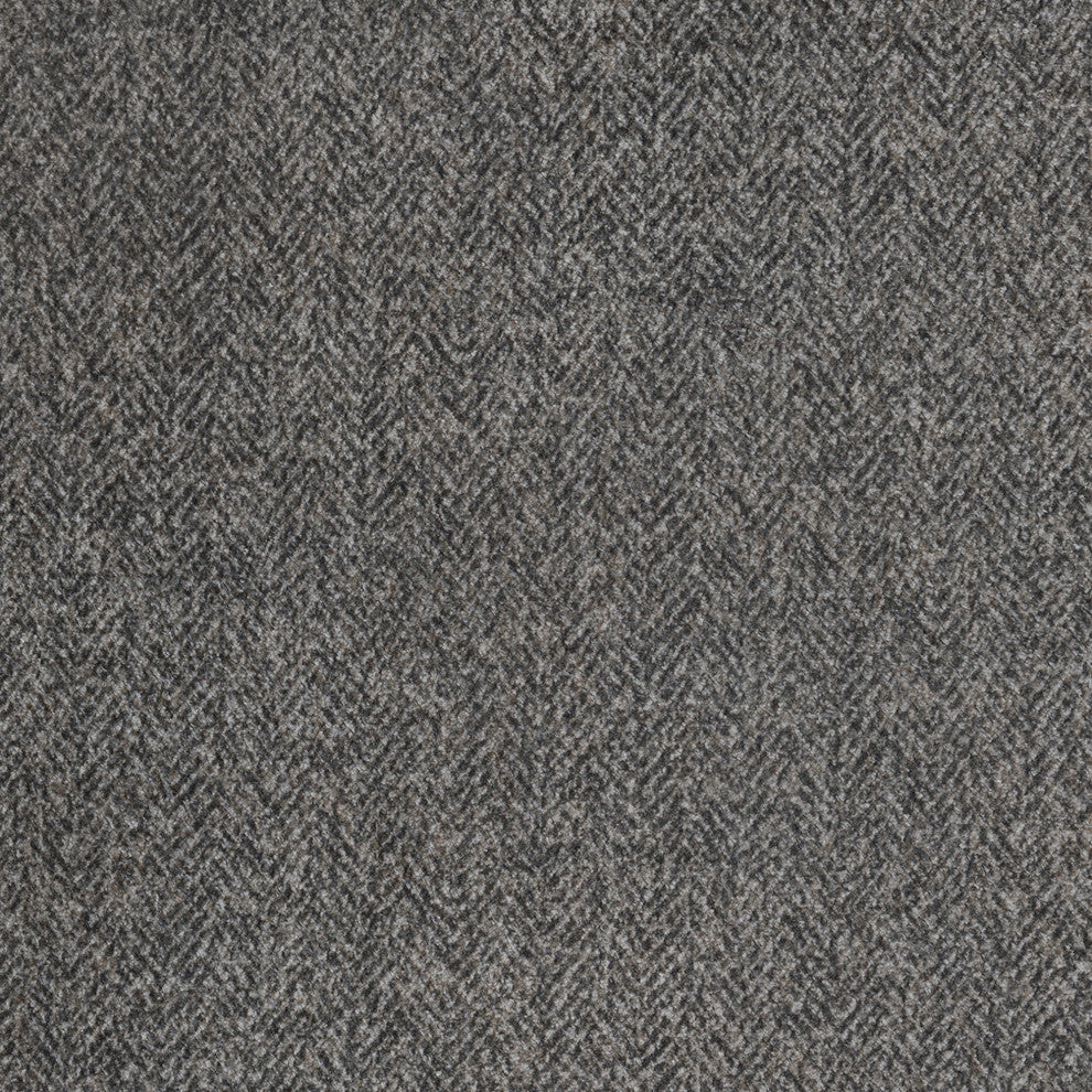 Melissa Sectional Chofa, Gray Herringbone