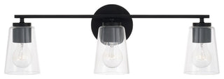 Capital Lighting 148631-537 Portman 3 Light 25"W Vanity Light - Matte Black