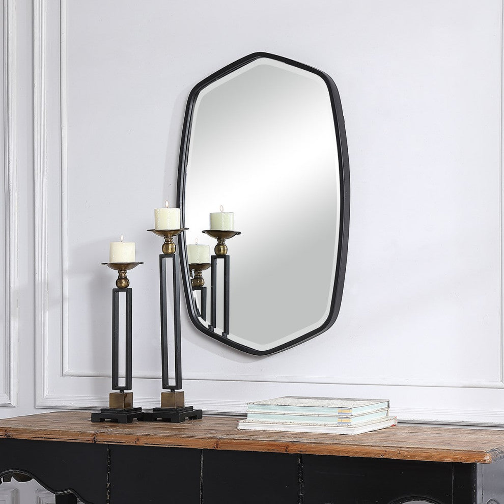 Uttermost Duronia Black Iron Mirror 09699