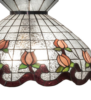 20 Wide Roseborder Pendant