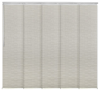 Eliana 5-Panel Track Extendable Vertical Blinds 58-110"W