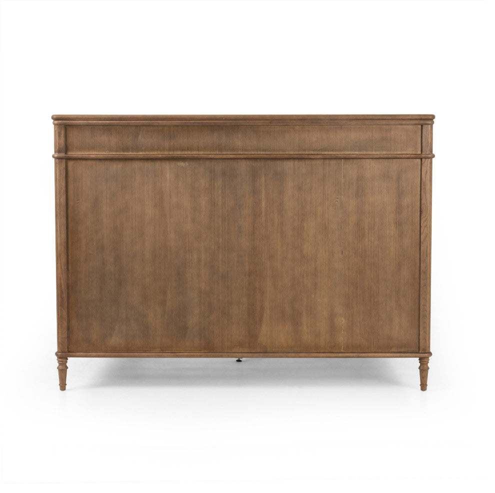 Toulouse Bed-Toasted Oak-Queen