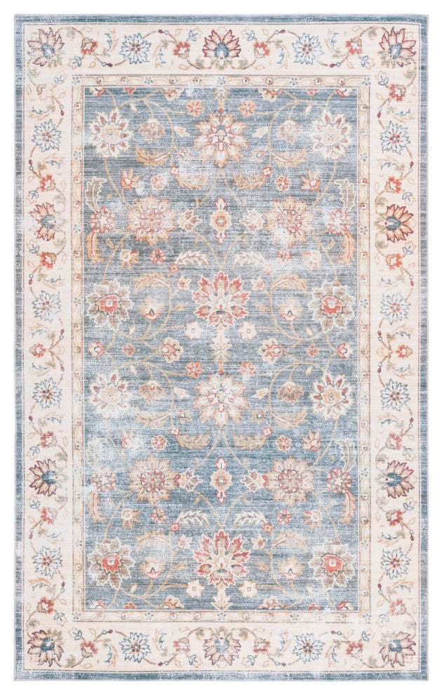 Safavieh Arizona Machine-Washable Collection ARZ112 Rug, Green/Beige, 3'x5'