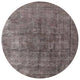 Ahgly Company Indoor Round Mid-Century Modern Area Rugs, 4' Round
