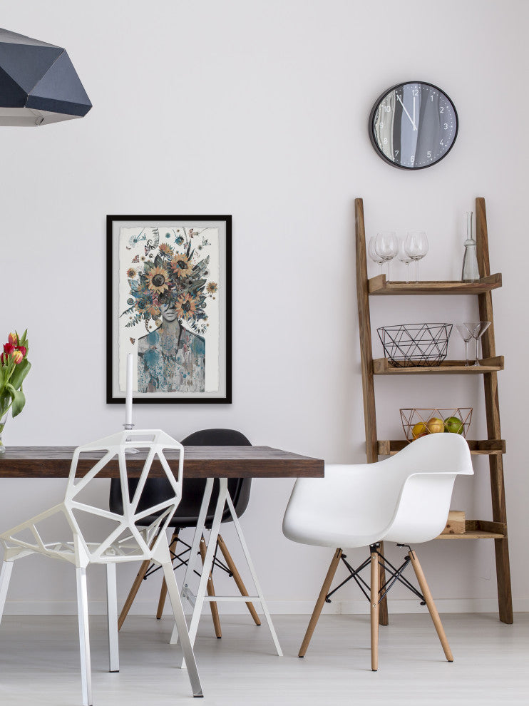 "There Is Beauty in Simplicity" Framed Painting Print, 12x18