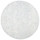 Safavieh Couture Abstract Collection, ABT470 Rug, Ivory/Blue, 4' Round