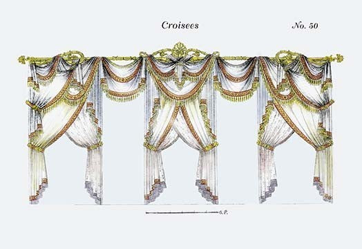 Croisees No. 50 - Canvas Poster 20" x 30"