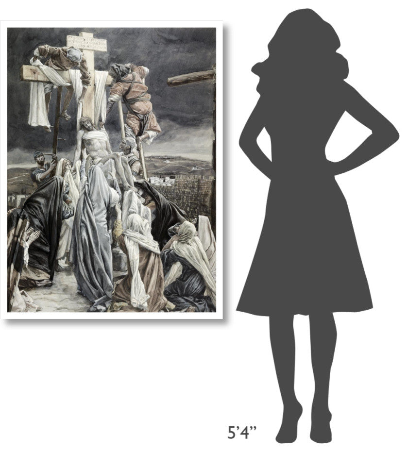 "Descent from the Cross" Digital Paper Print by James Tissot, 34"x46"