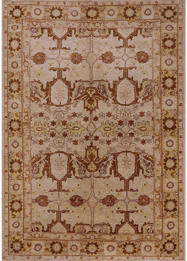 Ahgly Company Indoor Rectangle Mid-Century Modern Area Rugs, 4' x 6'