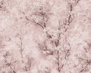 Floral Textured Wallpaper Featuring Tree Branches And Leaves, 374204